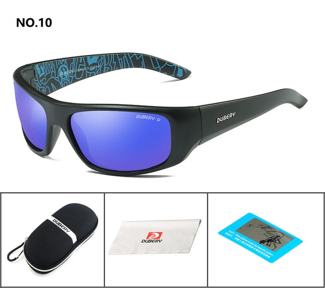 Lunettes de soleil polarisées à motif abstrait