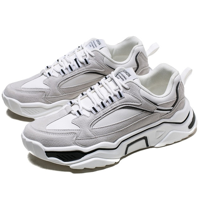 Casual Lace Up Classic Design Men Sneaker