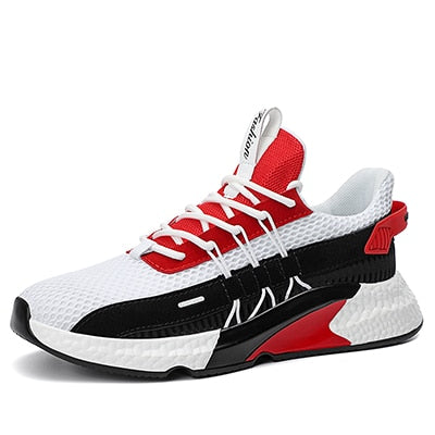 Sneaker pour hommes de style respirant de couleur mélangée à la mode décontractée