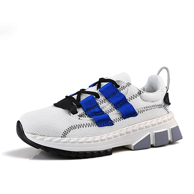 Casual Breathable Height Increasing Lace Up Men Sneaker