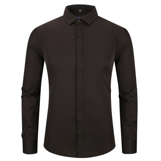 Anti-wrinkle Elasticity Slim Fit Shirts