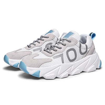 Sneaker confortable à lacets pour hommes décontractés et légers pour hommes