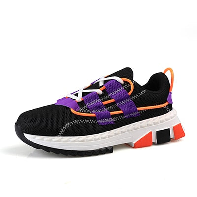 Casual Breathable Height Increasing Lace Up Men Sneaker