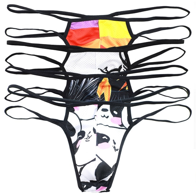 Abstract Pattern Thong