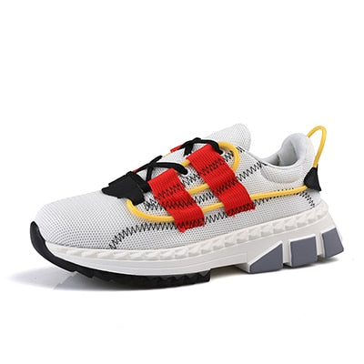 Casual Breathable Height Increasing Lace Up Men Sneaker