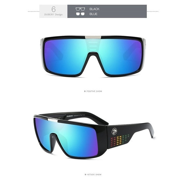 Wide Leg Square Goggle Oversized Sunglasses