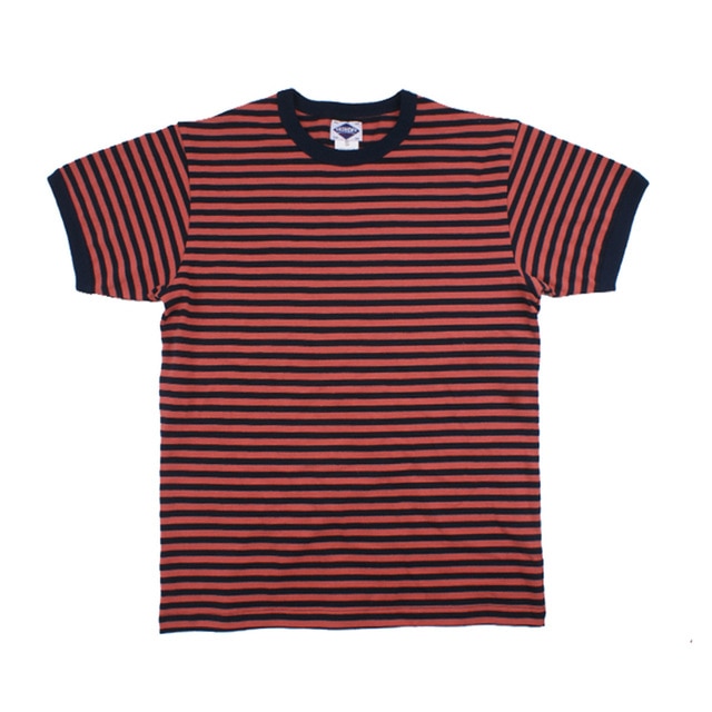 Striped O-Neck Cotton T-Shirt