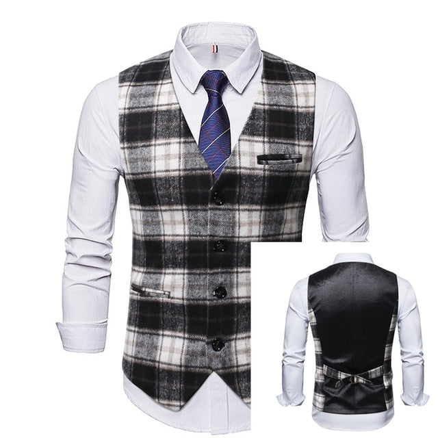 Chaleco Patchwork 2 Lados Color