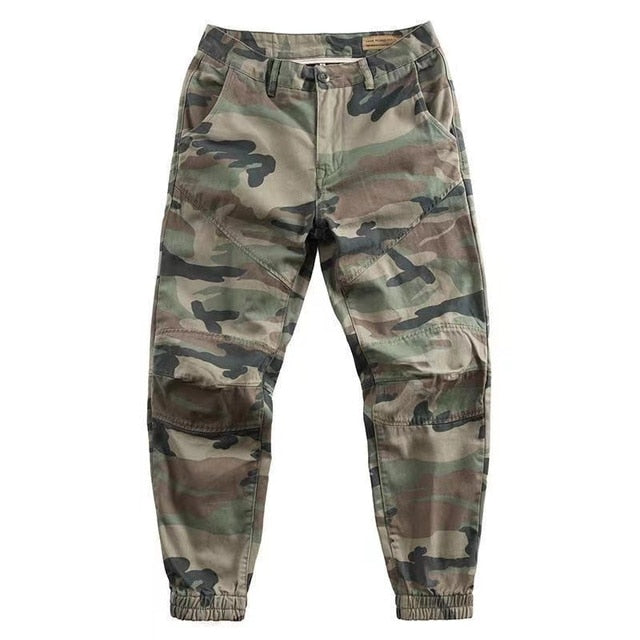 Polyester Camouflage Jogger Pants