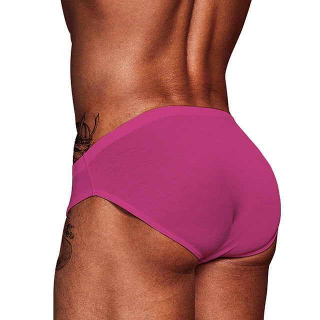 Comfortable Solid Seamless Man Brief