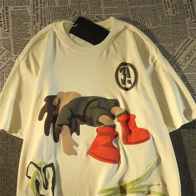 Streetwear Casual Vintage T-Shirt