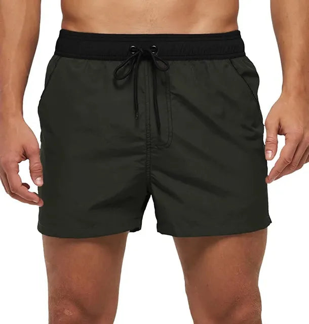 Quick Drying Solid Loose Shorts