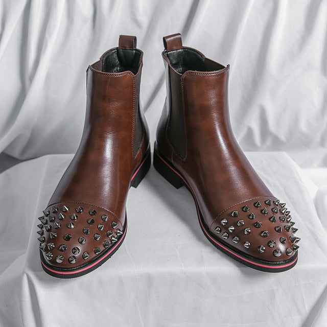 Bottines Chelsea Rivets Point