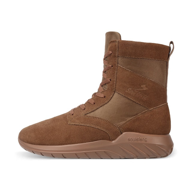 Baskets montantes camouflage Shamrock