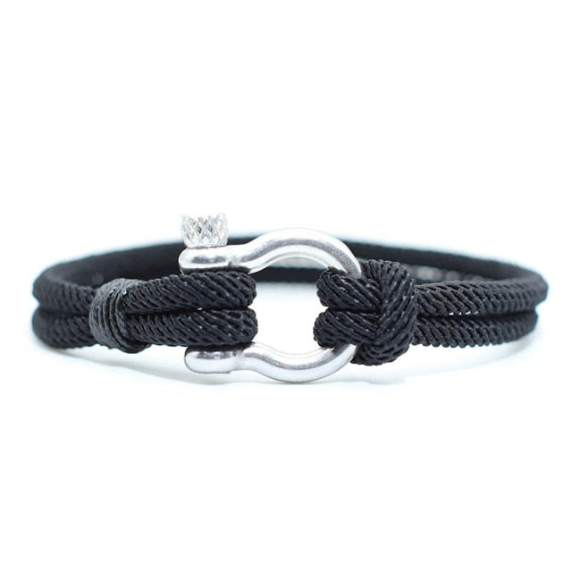 Milan Rope Horseshoe Buckle Bracelet