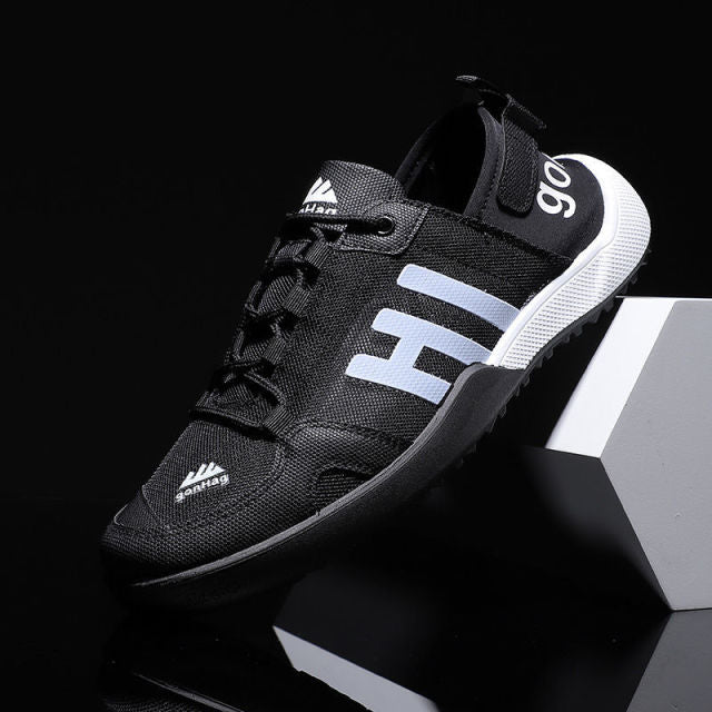 Chaussures creuses respirantes à base blanche HI