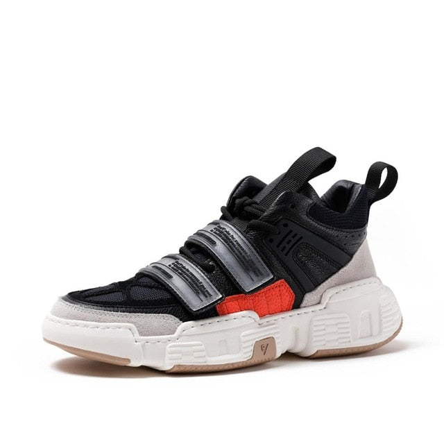 Zapatillas casuales para hombre con correa de tendencia transpirable Flyknit para exteriores