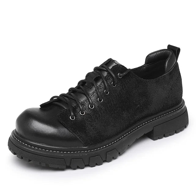 Suede Rubber Sole Casual Sneakers