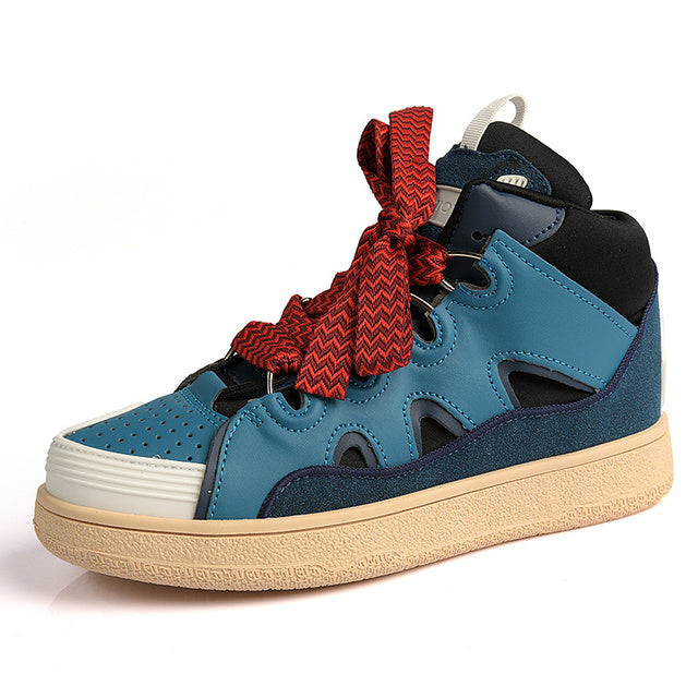 Chaussures de couleur léopard Fun High
