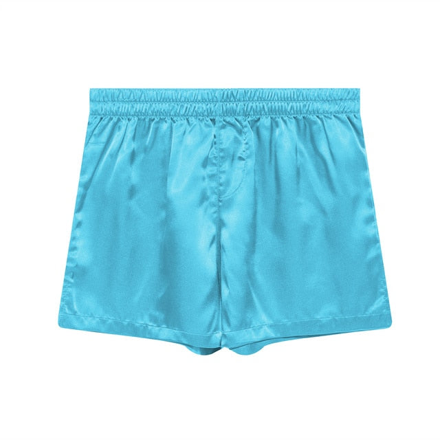 Hooded Satin Solid Pajamas Robe