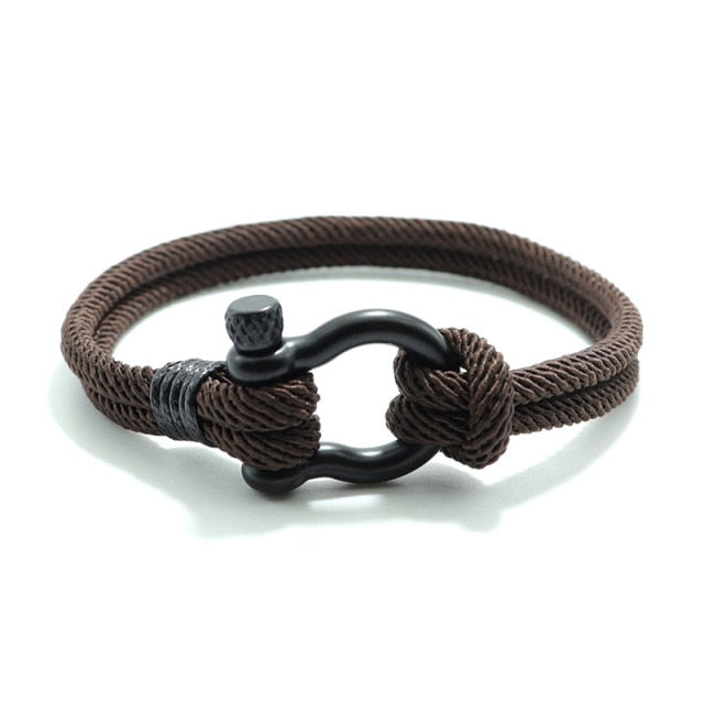 Milan Rope Horseshoe Buckle Bracelet