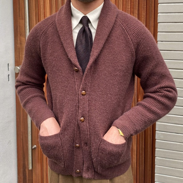 Newburyport Shawl Lapel Cardigan
