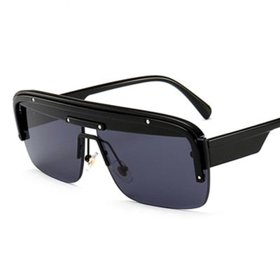 Square Pilot Vintage Luxury Men Sunglasses