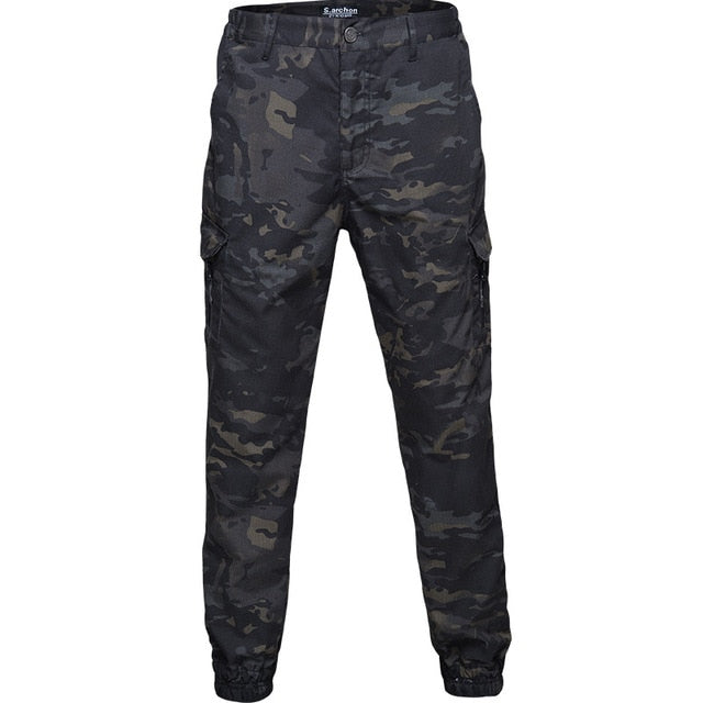 Camouflage Tactical Military Style Jogger Pants