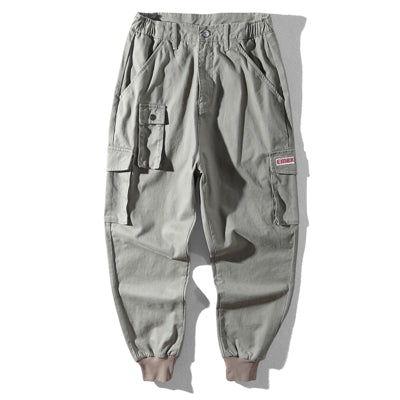 Pantalon de jogging cargo décontracté multi-poches pour hommes