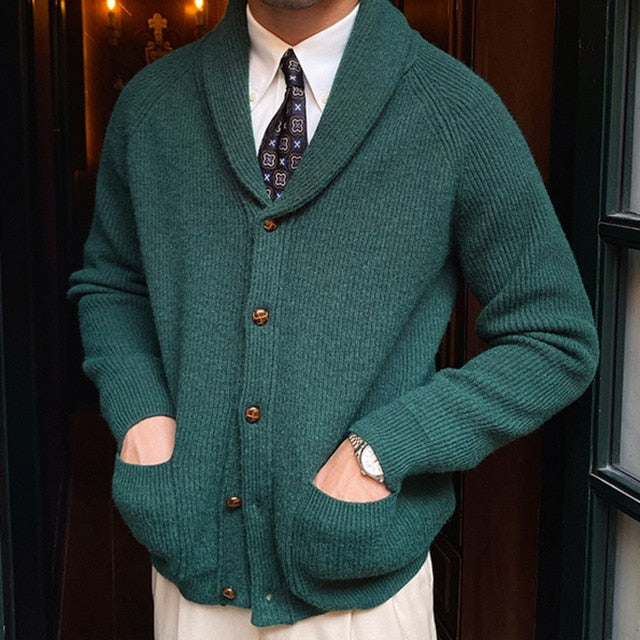 Newburyport Shawl Lapel Cardigan