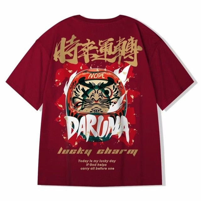 Chinese Lucky Charm Printed T-Shirt