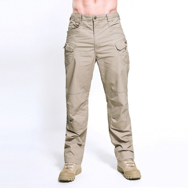 Tactical Pants Multiple Pocket Military Slim Fat Cargo