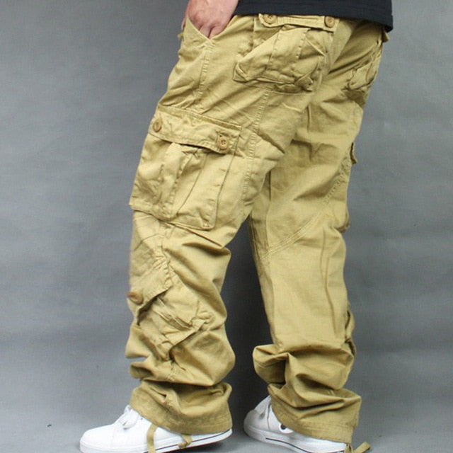 Loose Baggy Casual Cargo Style Men Pants