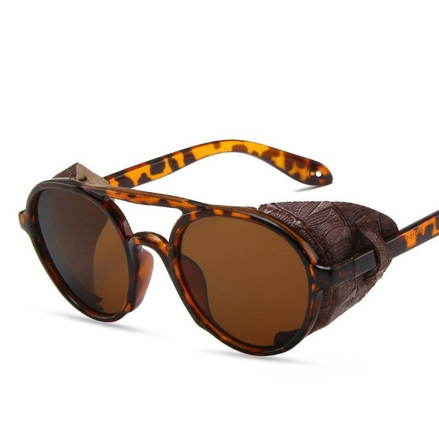 Round Steampunk Sunglasses