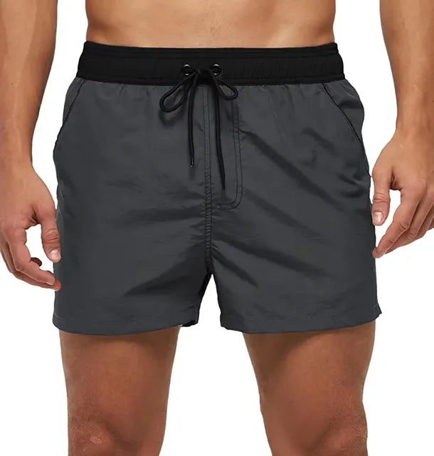 Quick Drying Solid Loose Shorts