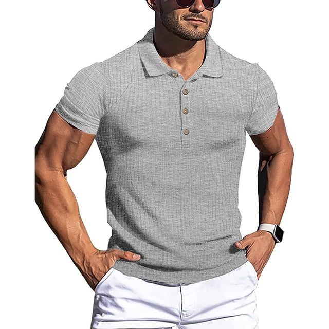 Ordinary Solid Slim Fit Polo Shirt