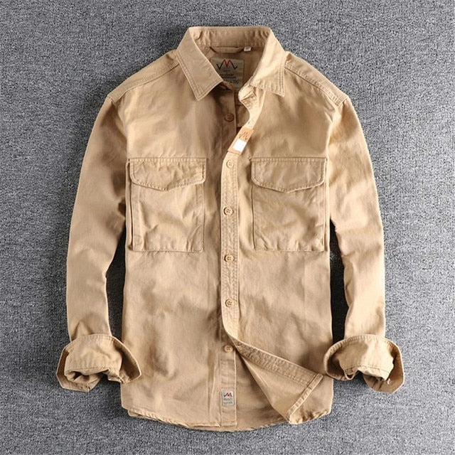 Retro Cargo Pocket Shirt