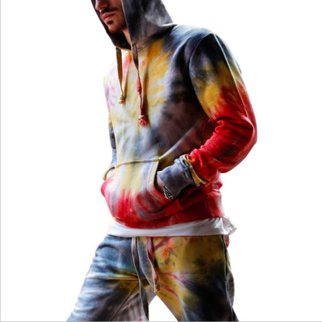 Tie Die Pullover Hoodie Sportswear Survêtement