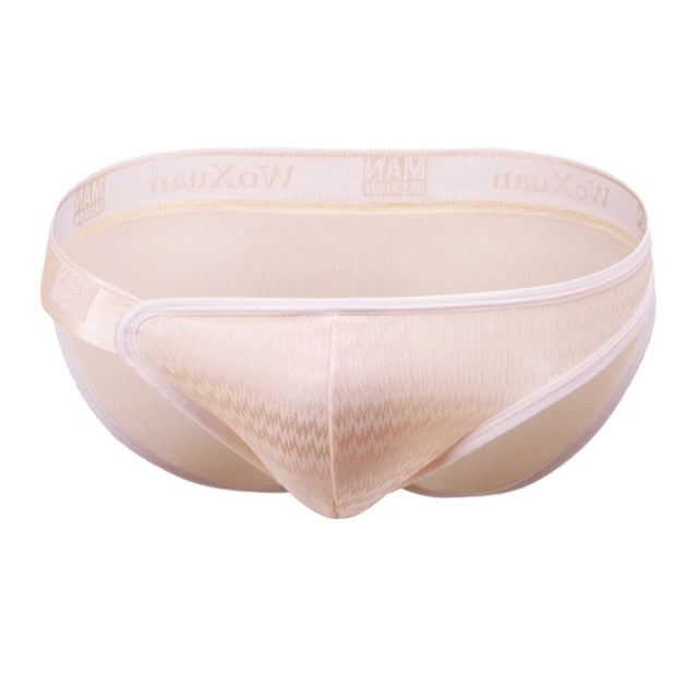 Single Slide See Through Stripes Brief