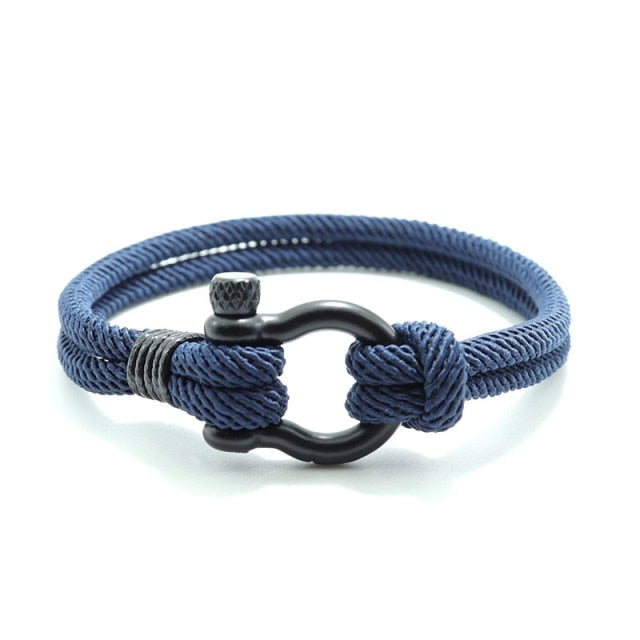 Milan Rope Horseshoe Buckle Bracelet