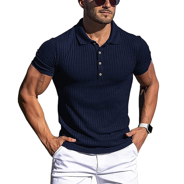 Ordinary Solid Slim Fit Polo Shirt