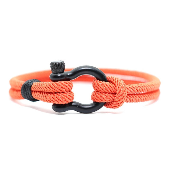 Milan Rope Horseshoe Buckle Bracelet