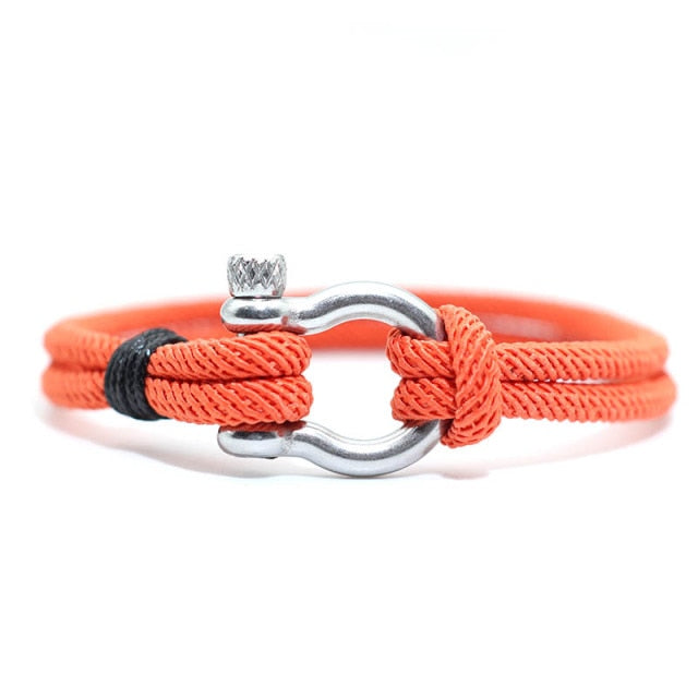Milan Rope Horseshoe Buckle Bracelet