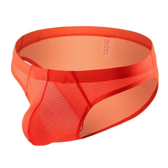 Pouch Open Solid Breathable Underwear