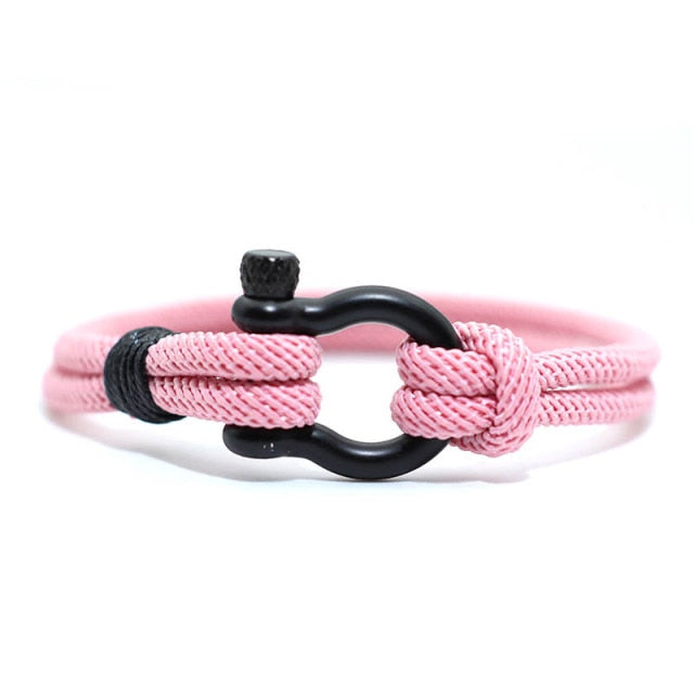 Milan Rope Horseshoe Buckle Bracelet