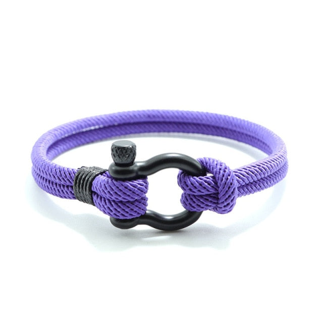 Milan Rope Horseshoe Buckle Bracelet