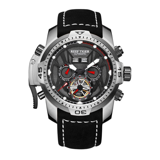 Sport Complex Design Multi Functional Design Men Watch