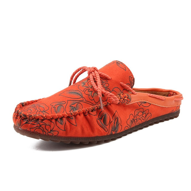 Summer Shoes Men Breathable Casual Half Slippers