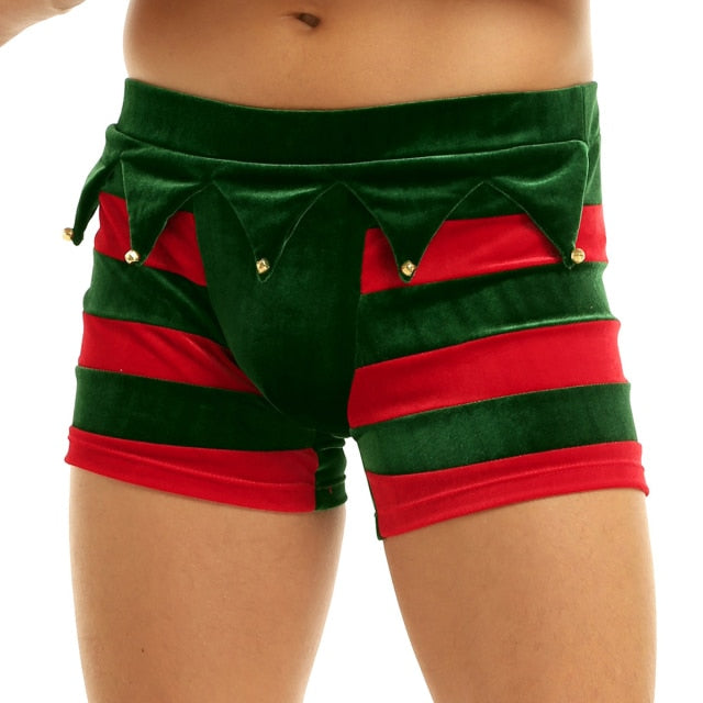 Santa Elves Cosplay Polyester Boxer