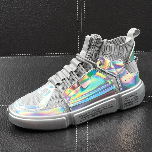 Luxury Casual Breathable Sock High Top Youth Style Men Sneaker